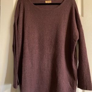 Small Women's Piko Purple Sweater